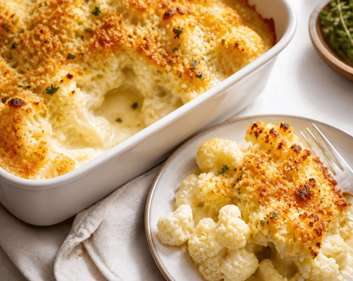 Cauliflower Gratin