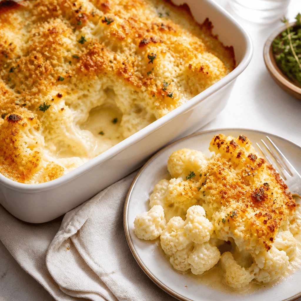 Cauliflower Gratin