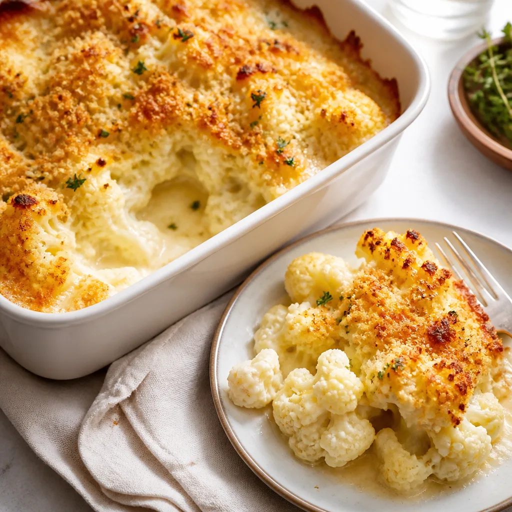 Cauliflower Gratin