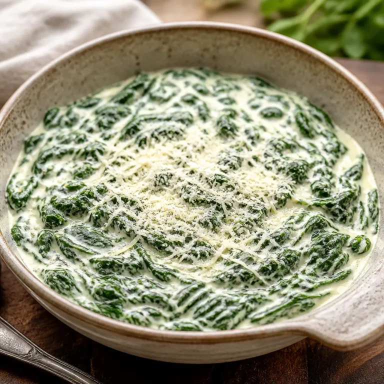Creamed Spinach with Parmesan (Easy 20-Minute Side)