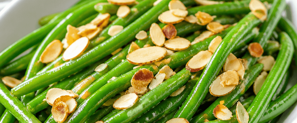 green beans almondine