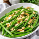 green beans almondine