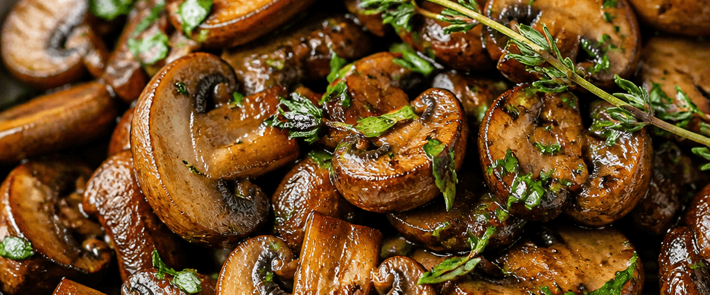 Sauteed Mushrooms with Fresh Thyme and Sherry