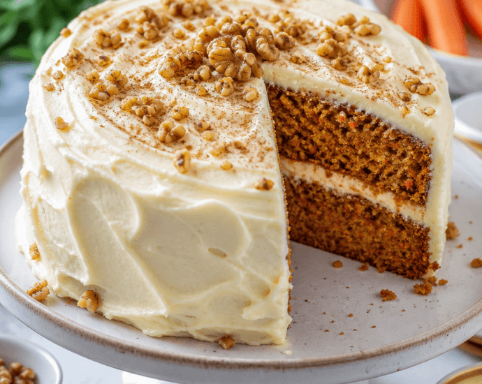 Carrot Cake with Cream Cheese Frosting