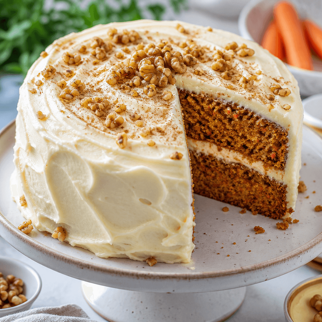 Carrot Cake with Cream Cheese Frosting