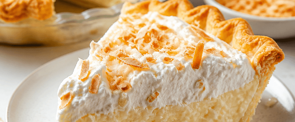 Homemade Coconut Cream Pie