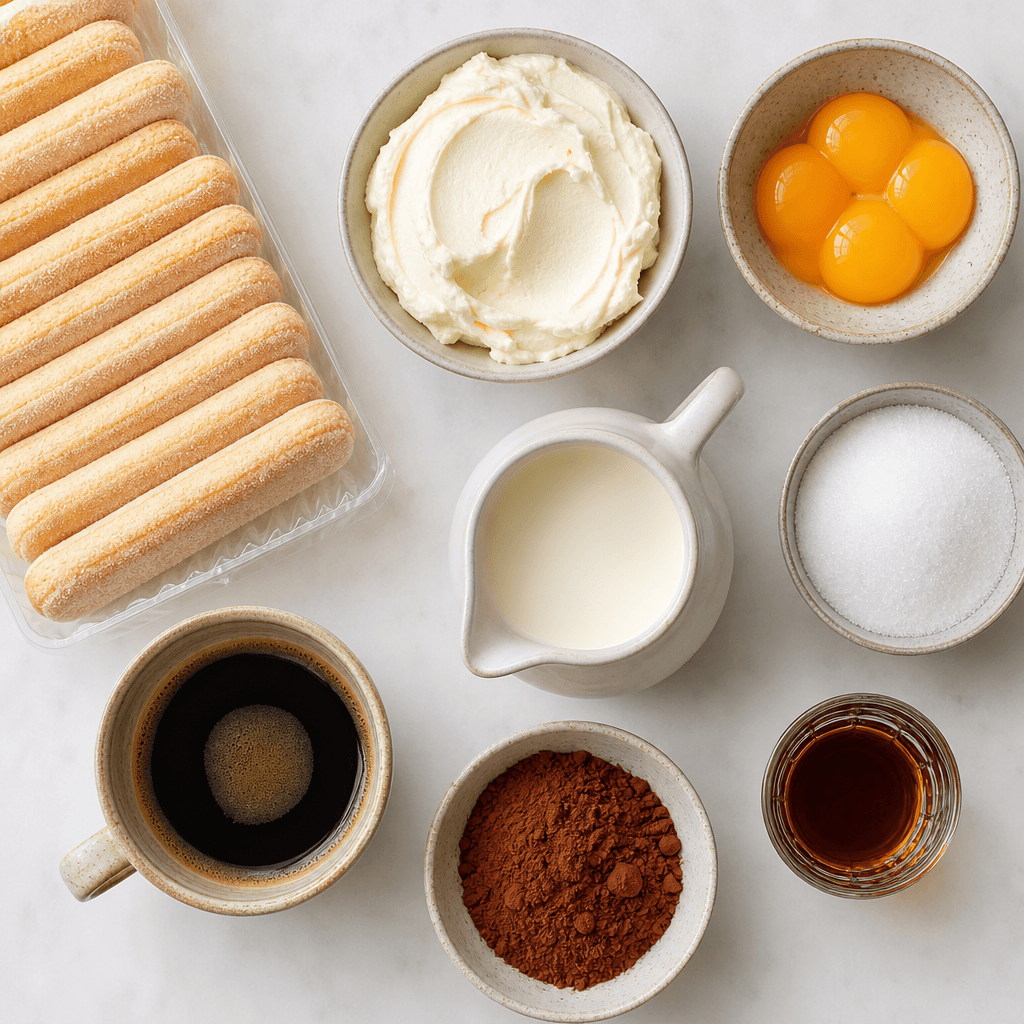 tiramisu ingredients