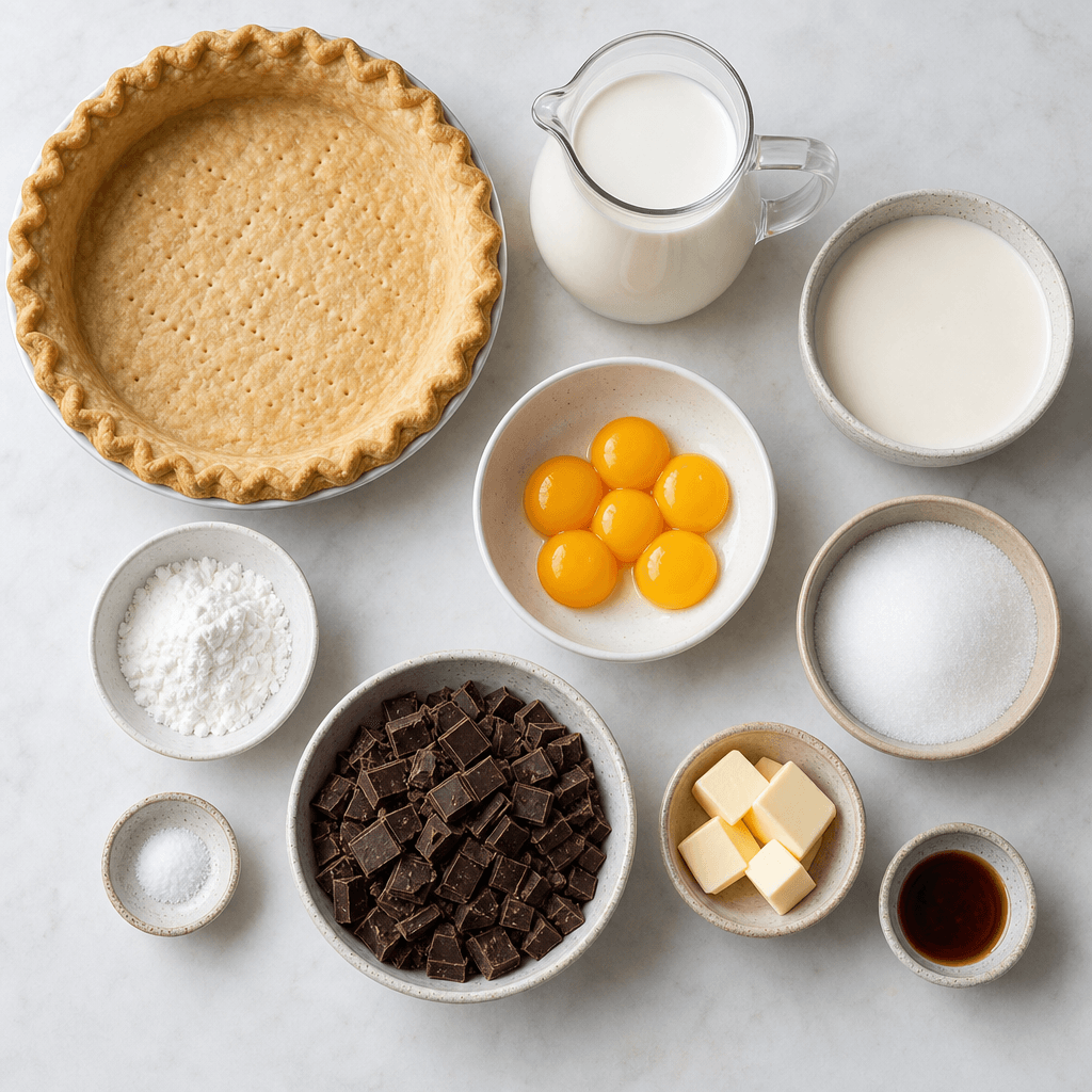 chocolate cream pie ingredients