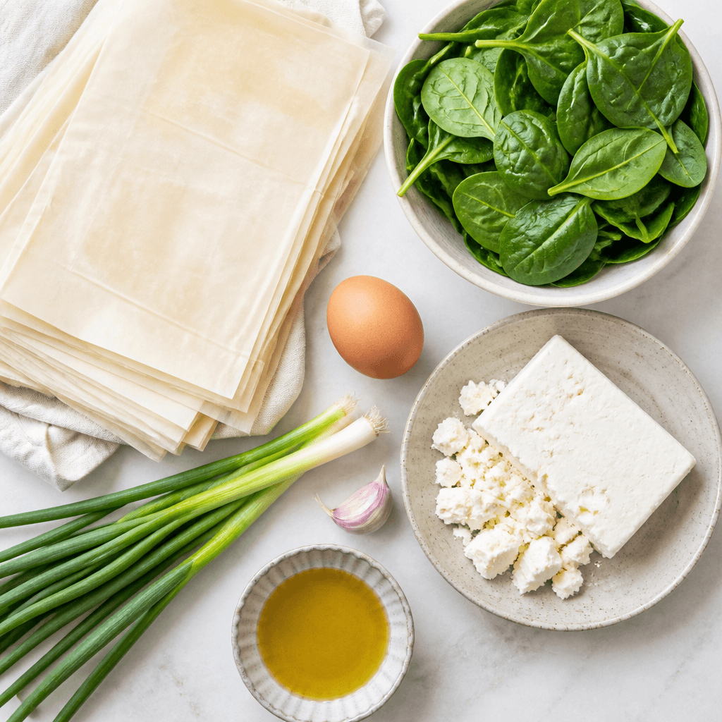 spanakopita ingredients