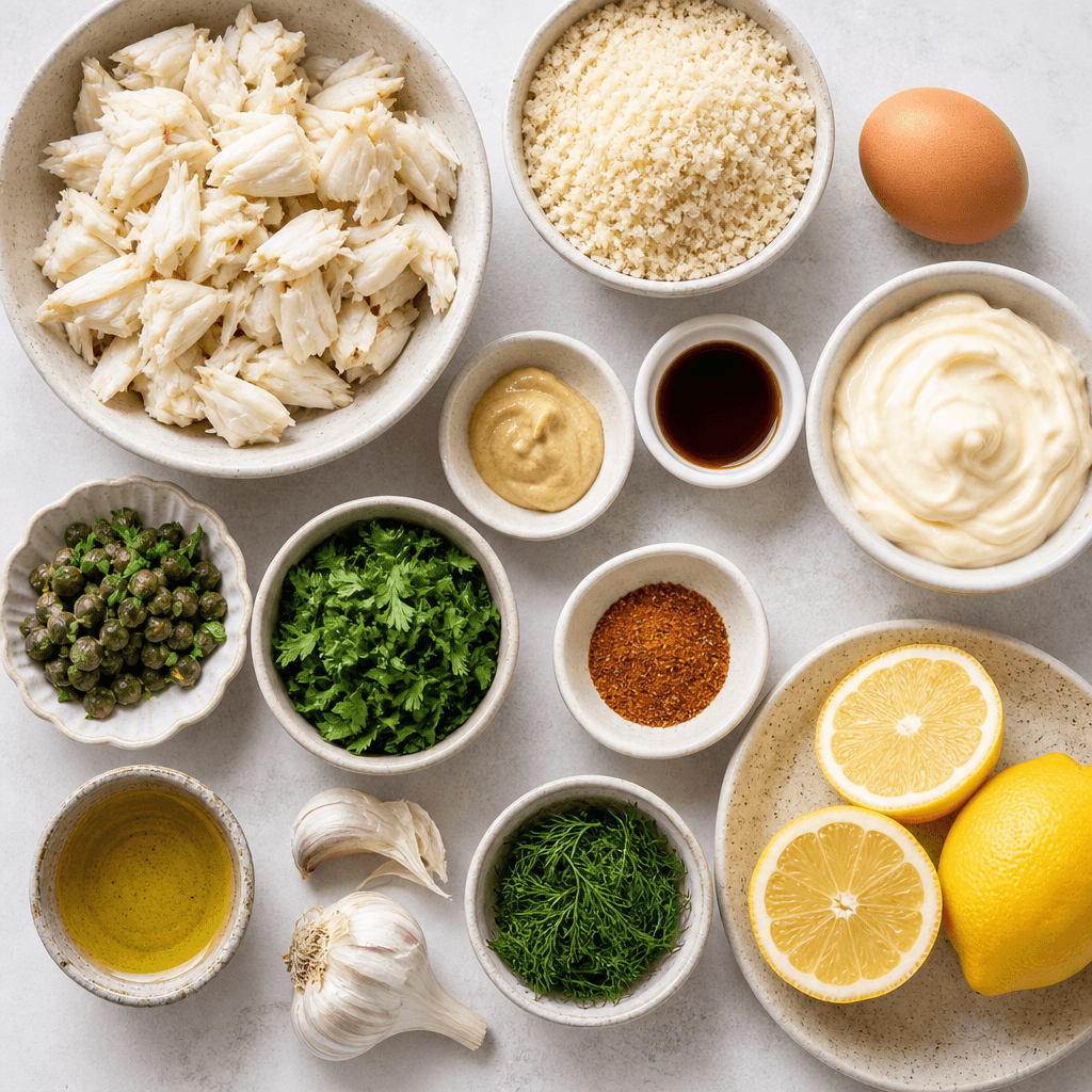 mini crab cakes ingredients