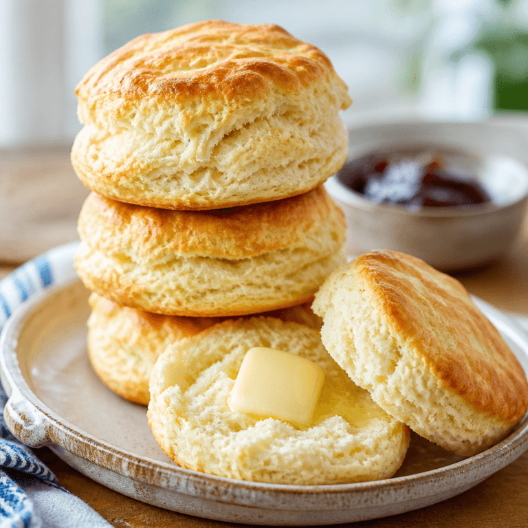 Fluffy Buttermilk Biscuits (Easy Homemade Recipe)