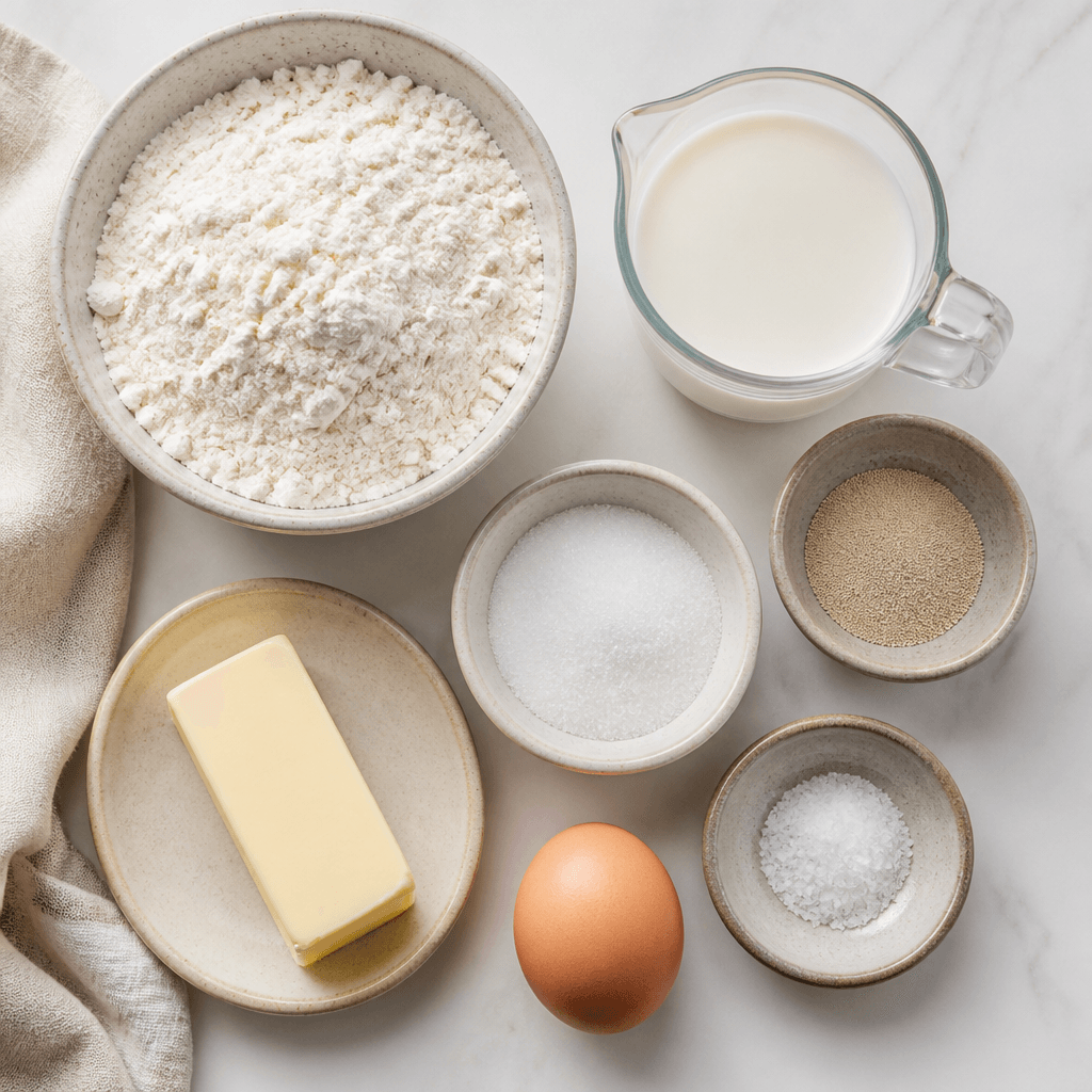 parker house rolls ingredients