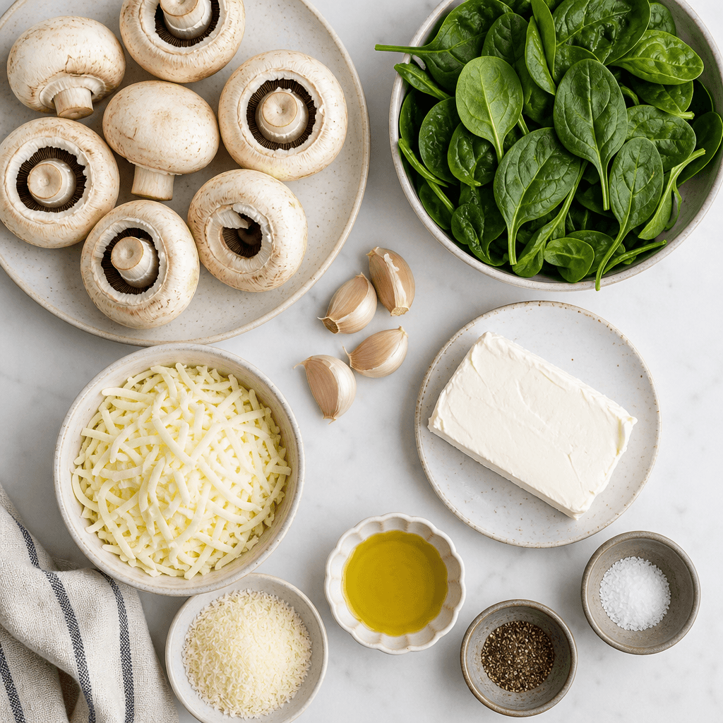 stuffed mushrooms ingredients
