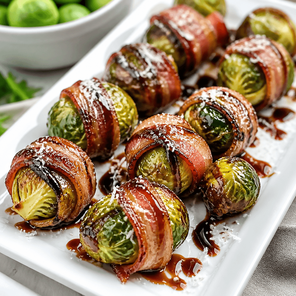 bacon wrapped brussels sprouts