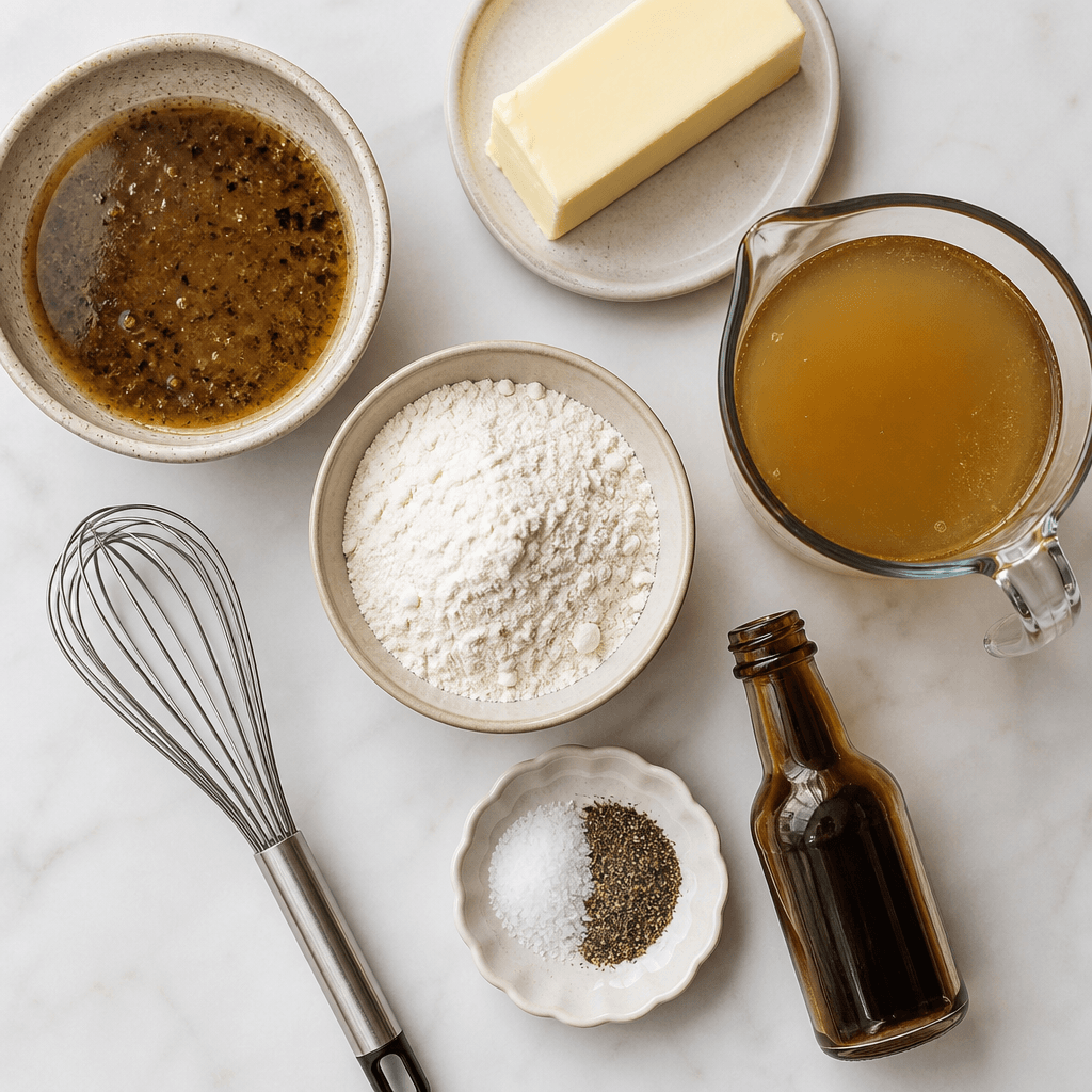 homemade gravy ingredients