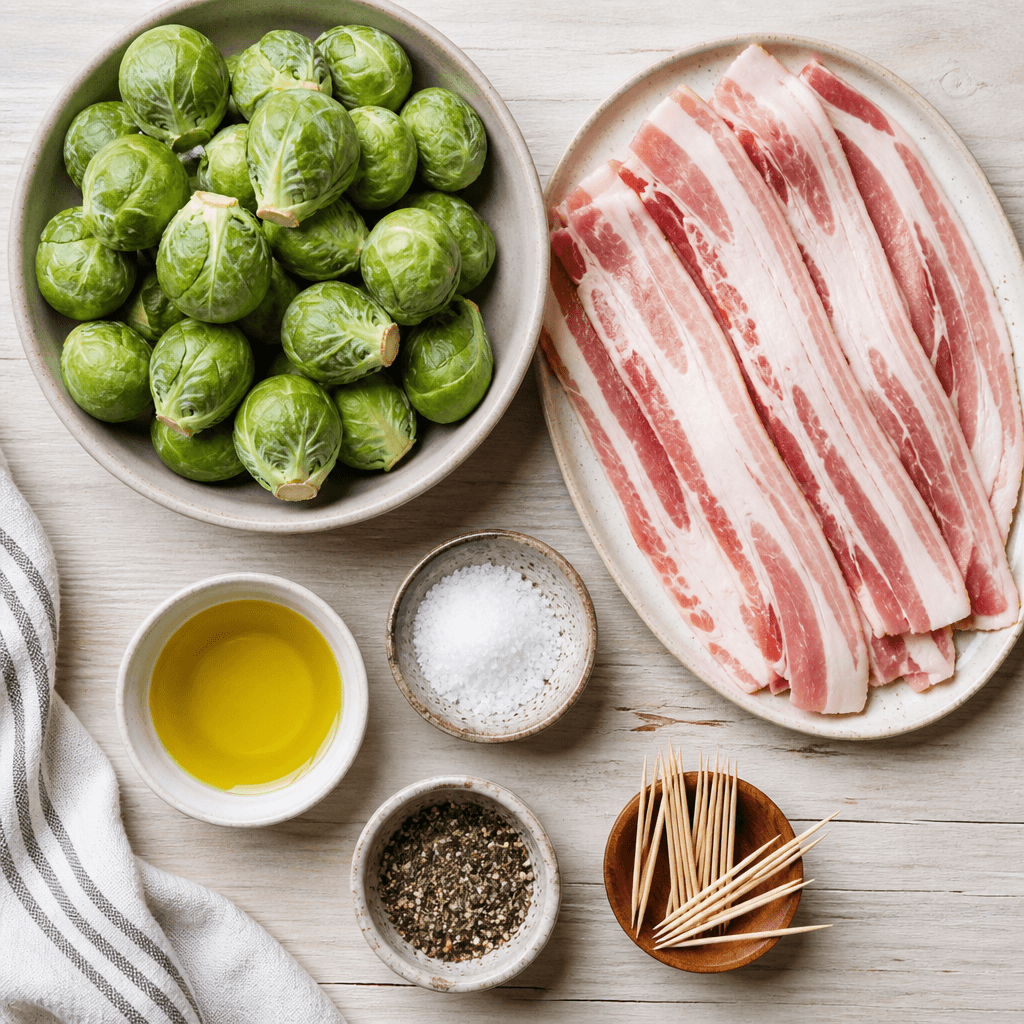bacon wrapped brussels sprouts ingredients