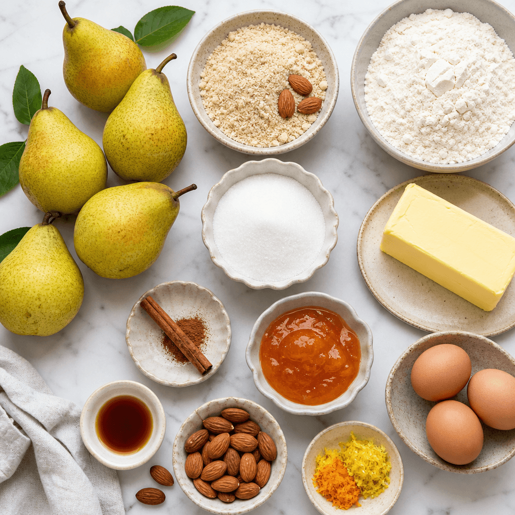 pear tart ingredients