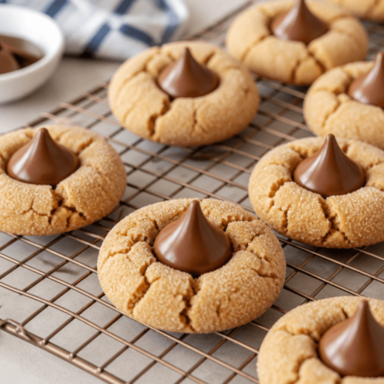 Peanut Butter Blossoms: Soft and Sweet Cookie Recipe