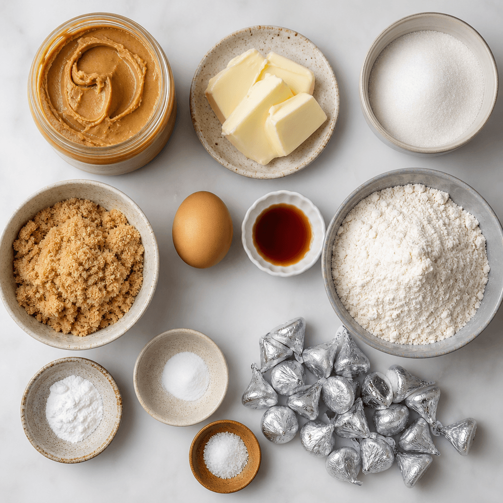 peanut butter blossoms ingredients