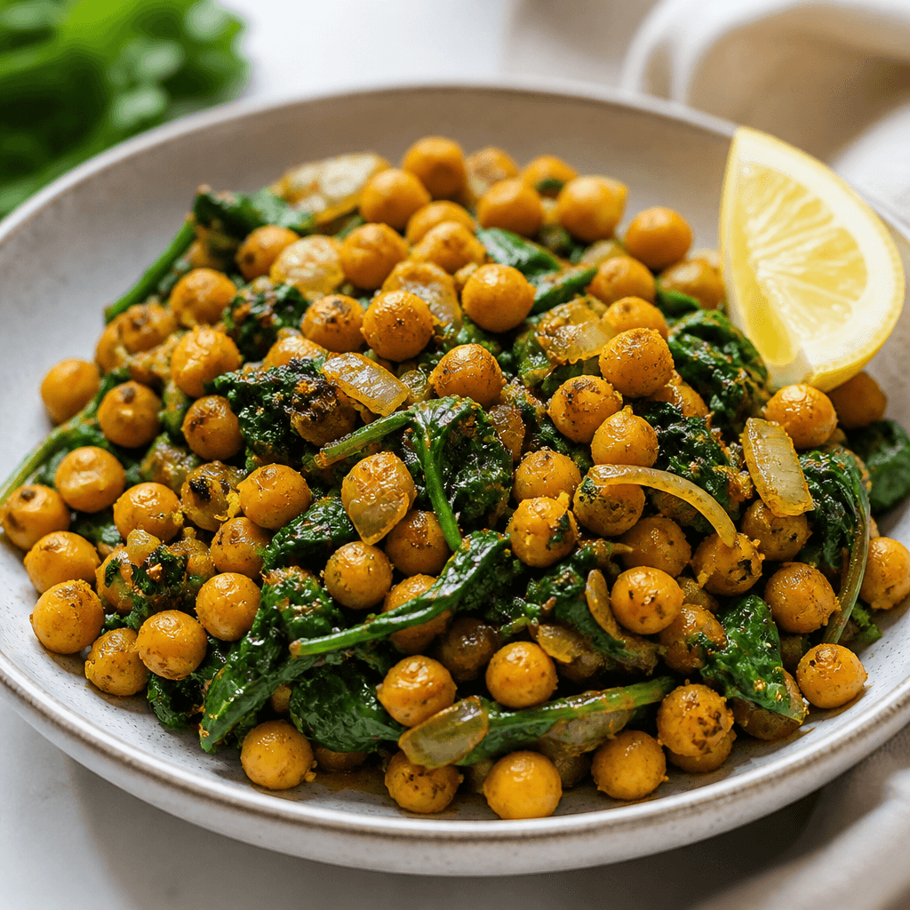chickpea stir fry