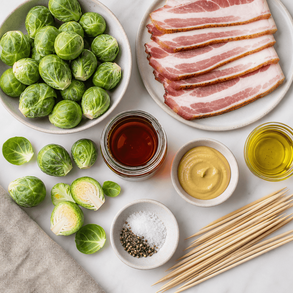 brussels sprout skewers ingredients