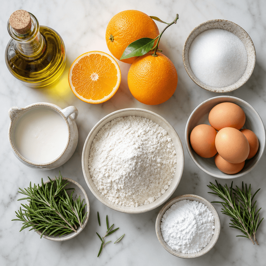 olive oil cake ingredients