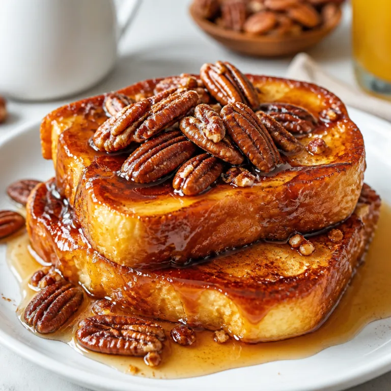 Pecan Pie French Toast (Decadent Brunch)