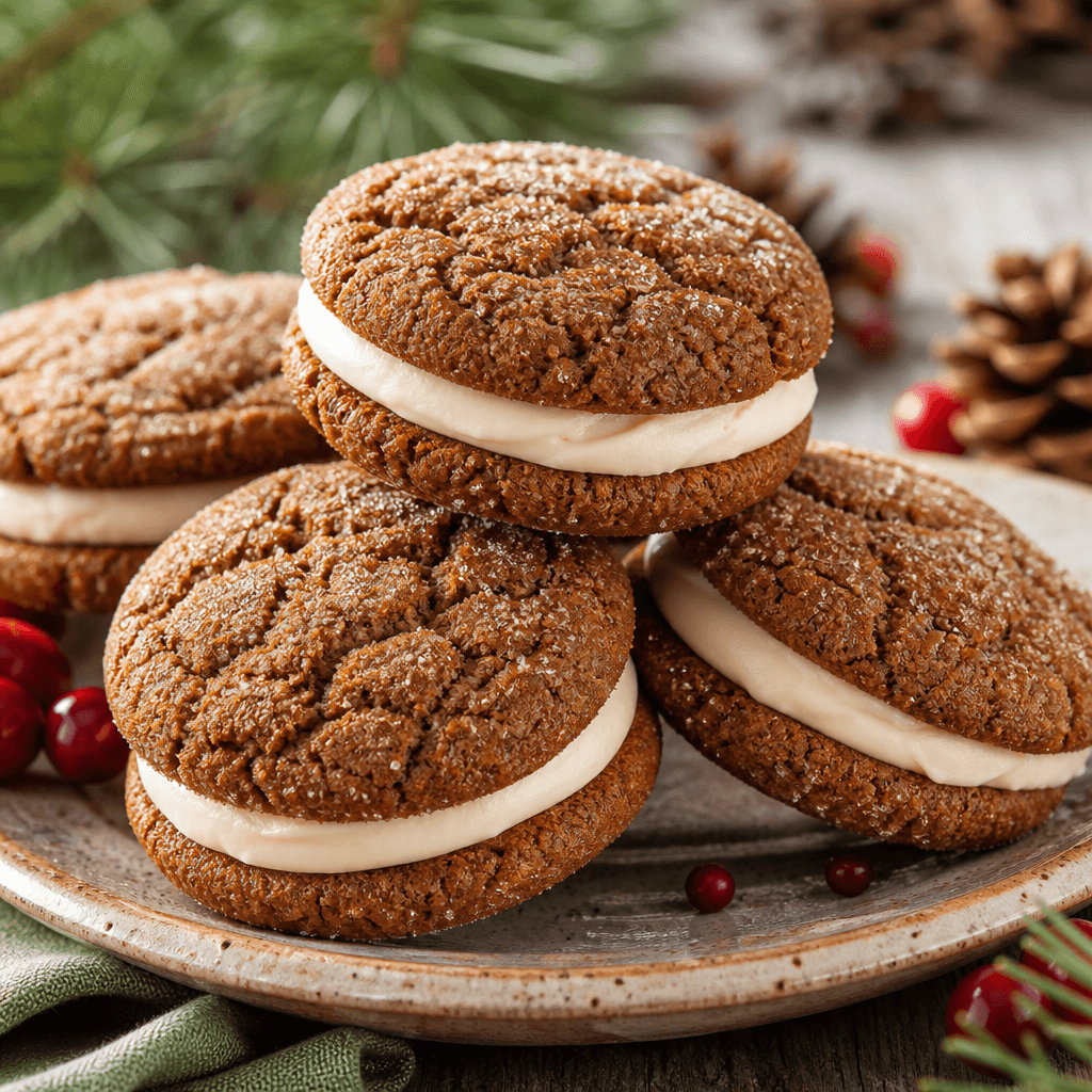 ginger molasses cookies