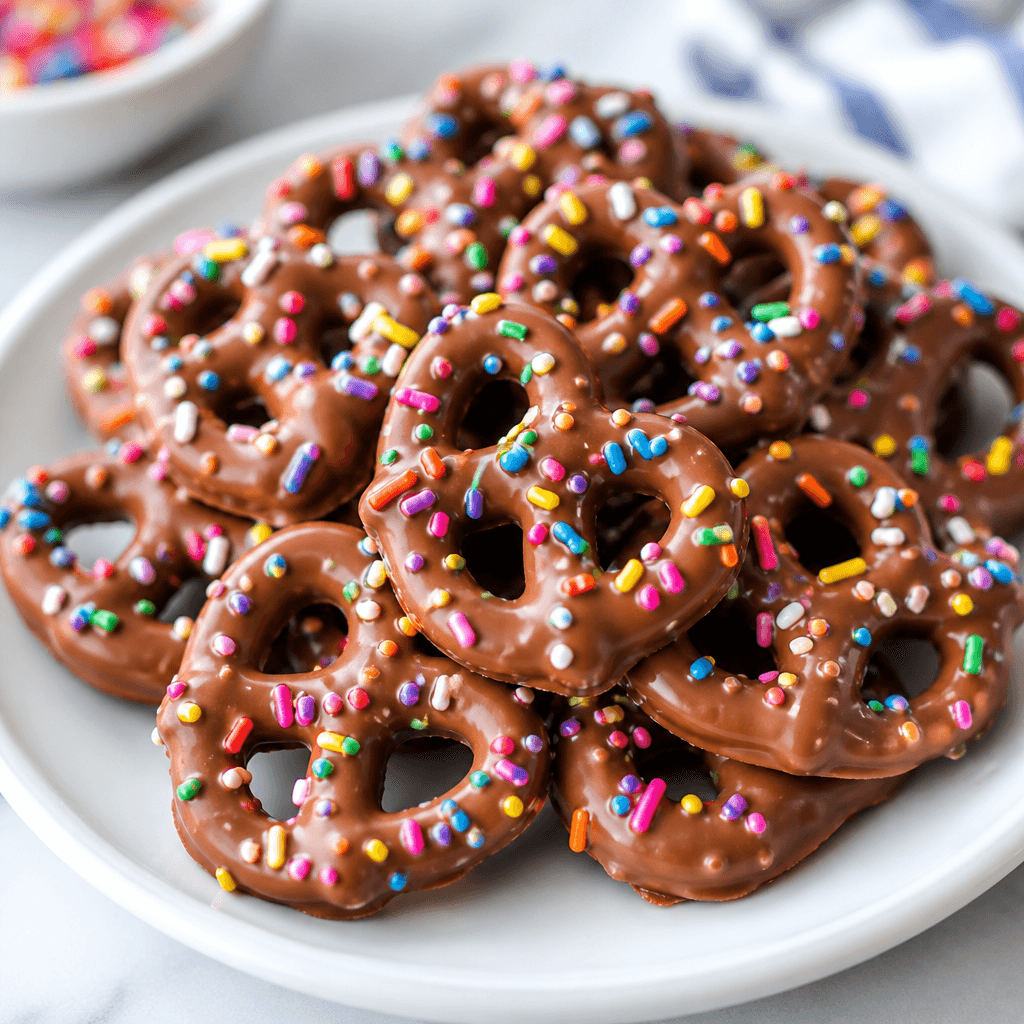 chocolate covered pretzels