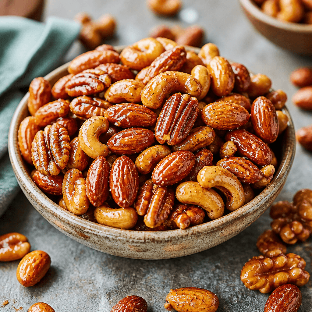 spiced nuts