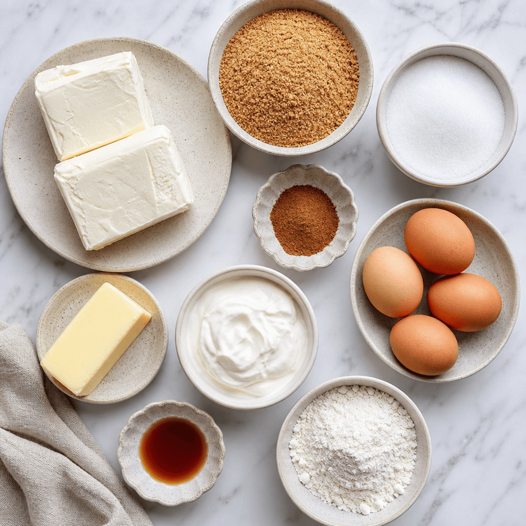 cinnamon cheesecake ingredients