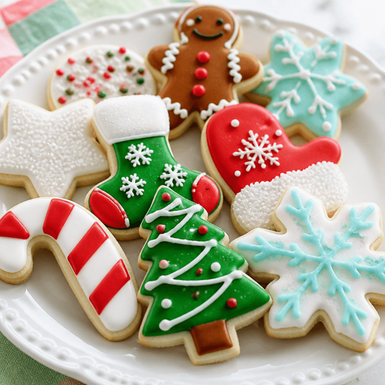 Sugar Cookies with Royal Icing (Soft & Easy)