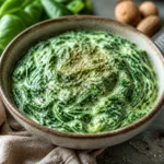 Velvety Creamed Spinach with a Hint of Nutmeg