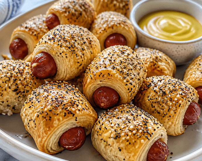 Everything Bagel Pigs in a Blanket