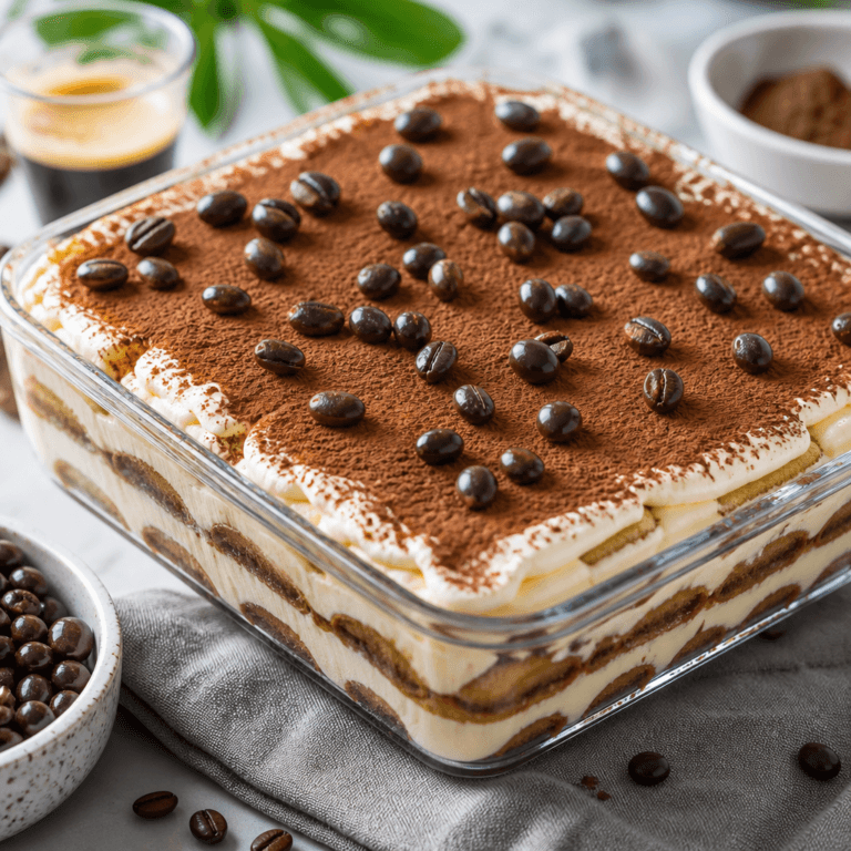 Espresso Martini Tiramisu