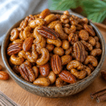Gingerbread Spiced Nuts