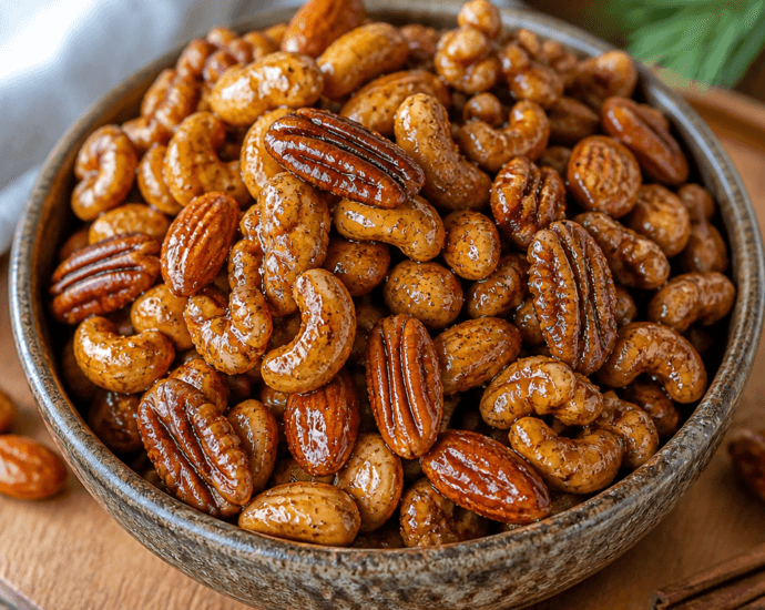 Gingerbread Spiced Nuts