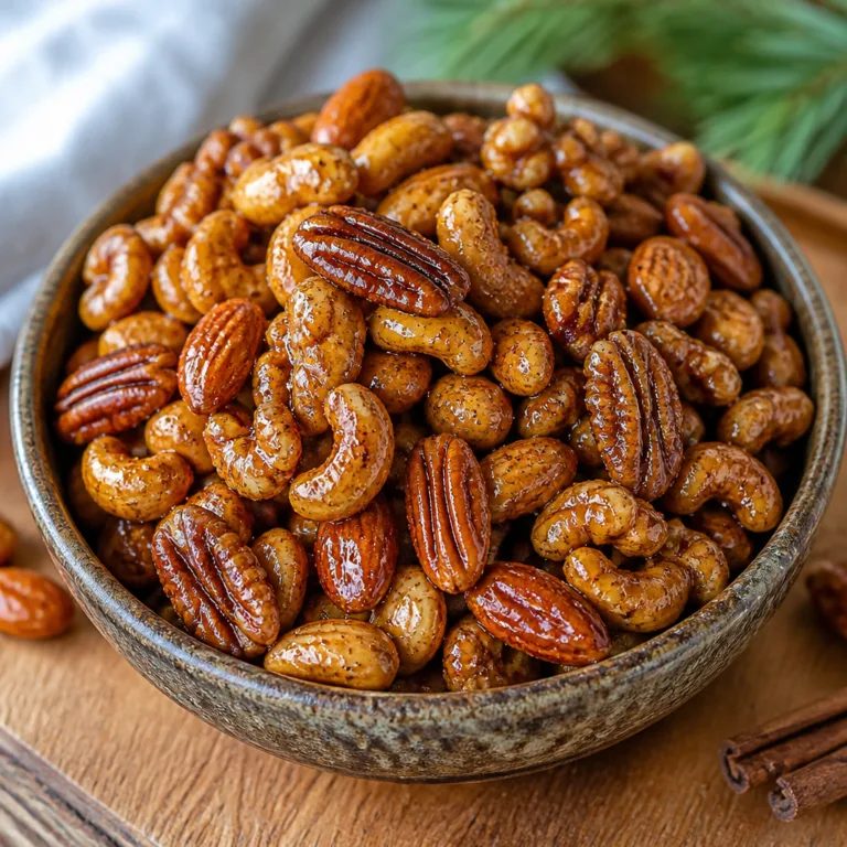 Gingerbread Spiced Nuts