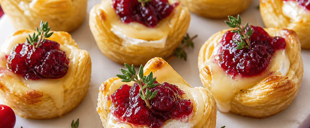Cranberry Brie Bites