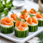 Smoked Salmon Cucumber Bites