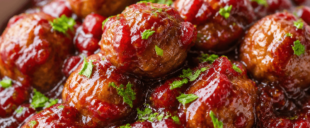 Cranberry Meatballs
