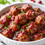 Cranberry Meatballs