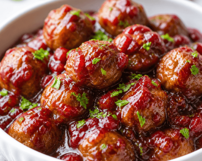 Cranberry Meatballs