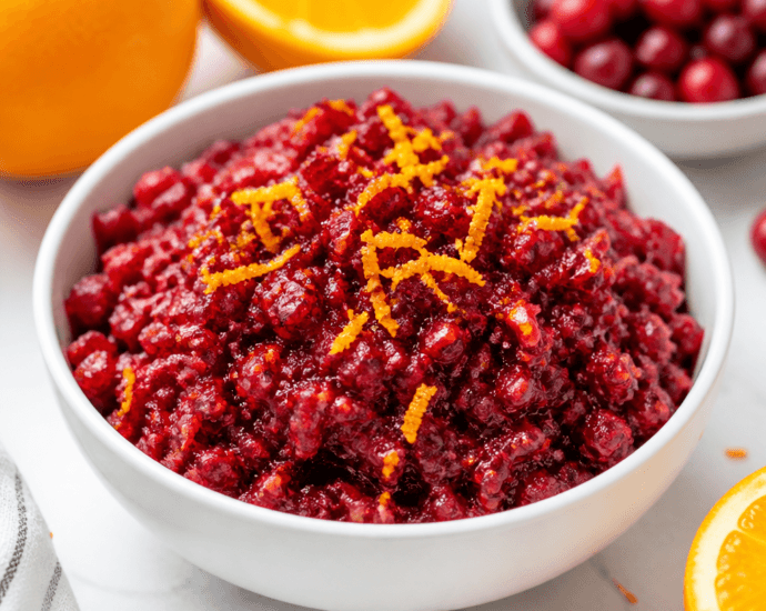 Cranberry Orange Relish