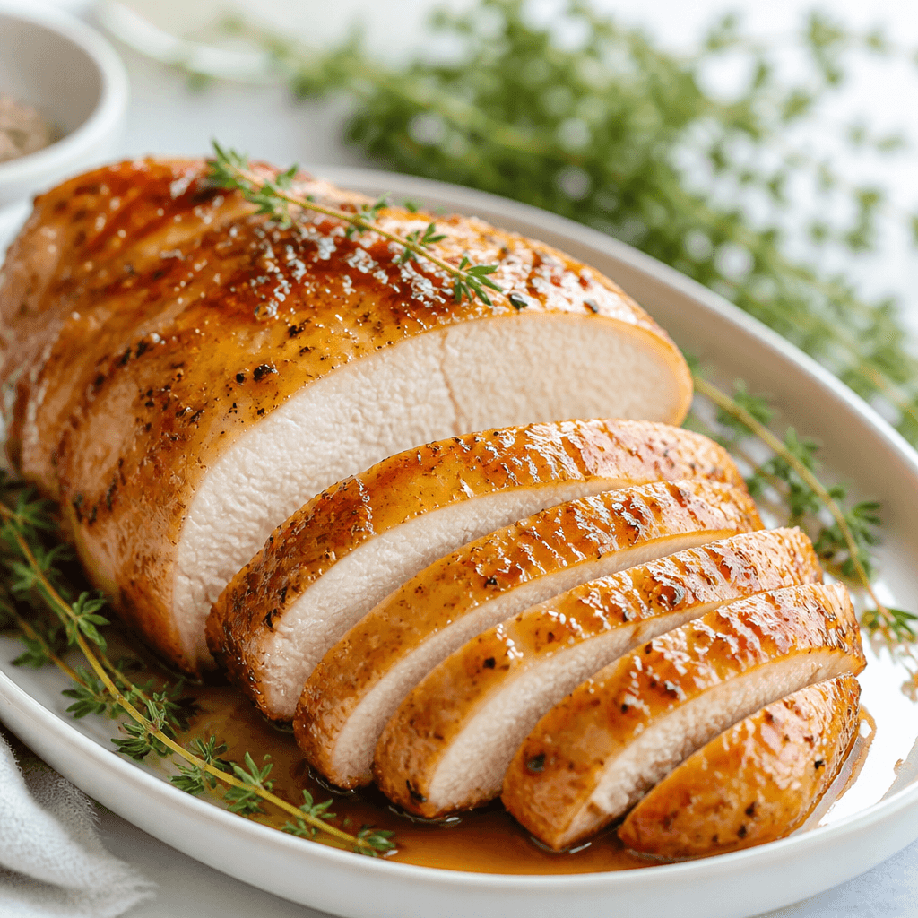 Maple Glazed Turkey Breast Recipe