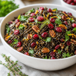 Wild Rice Pilaf with Cranberries