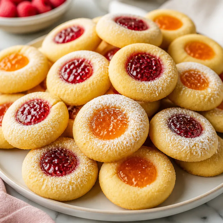 Thumbprint Cookies