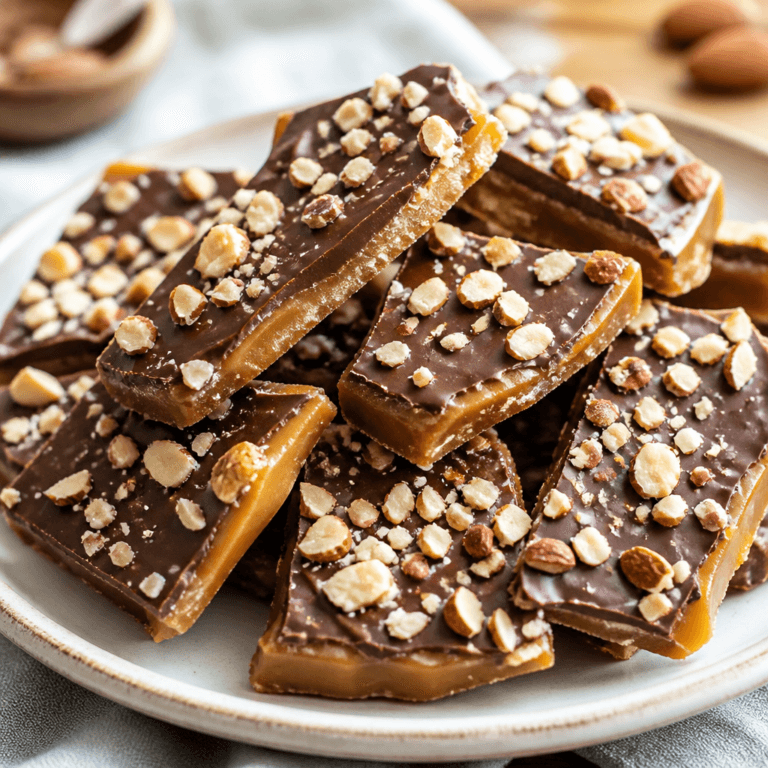Homemade Toffee Recipe