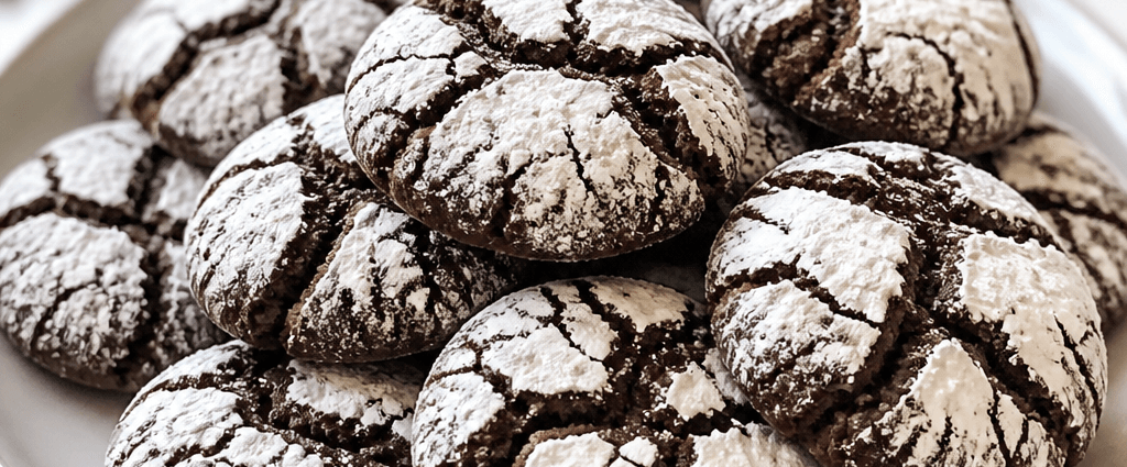 Chocolate Crinkle Cookies