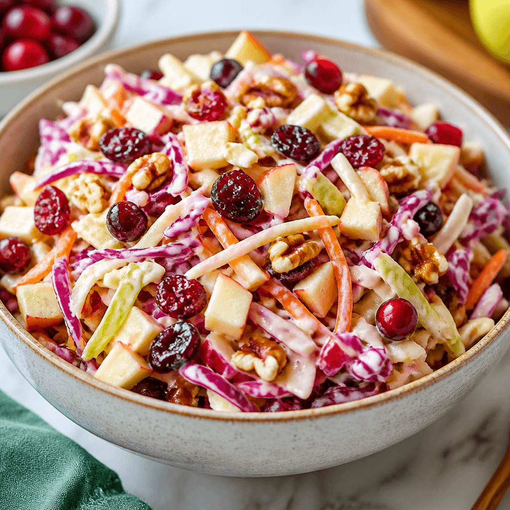 Cranberry Coleslaw